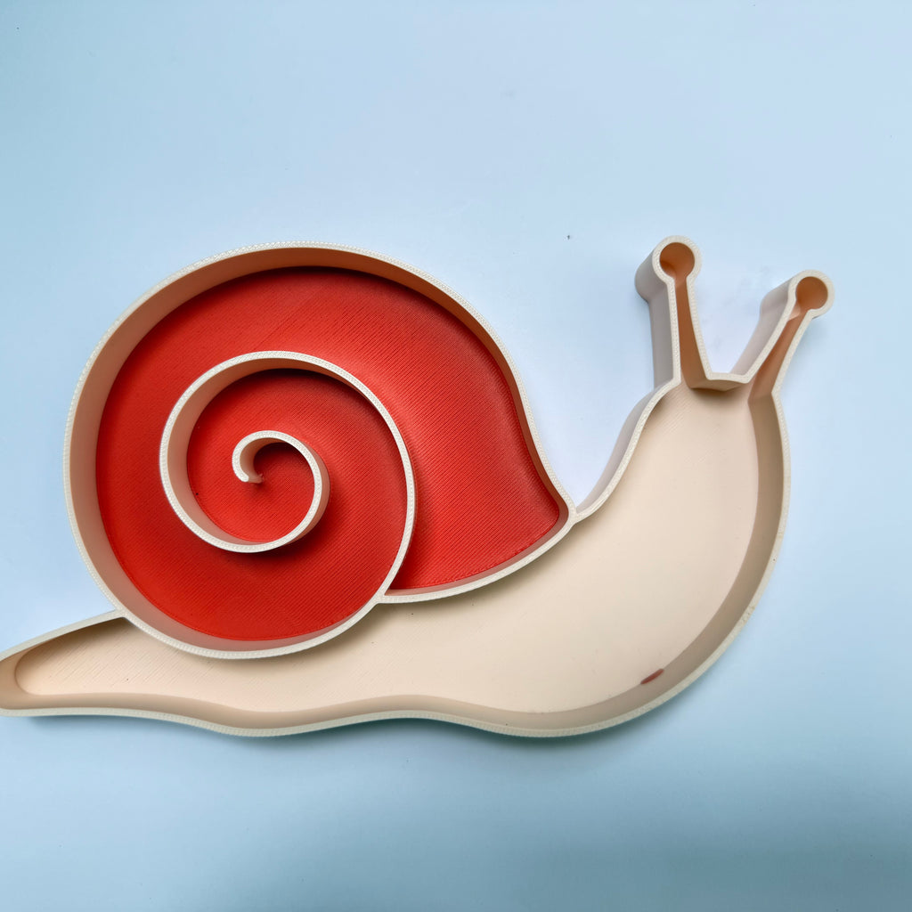 Snail sensory tray