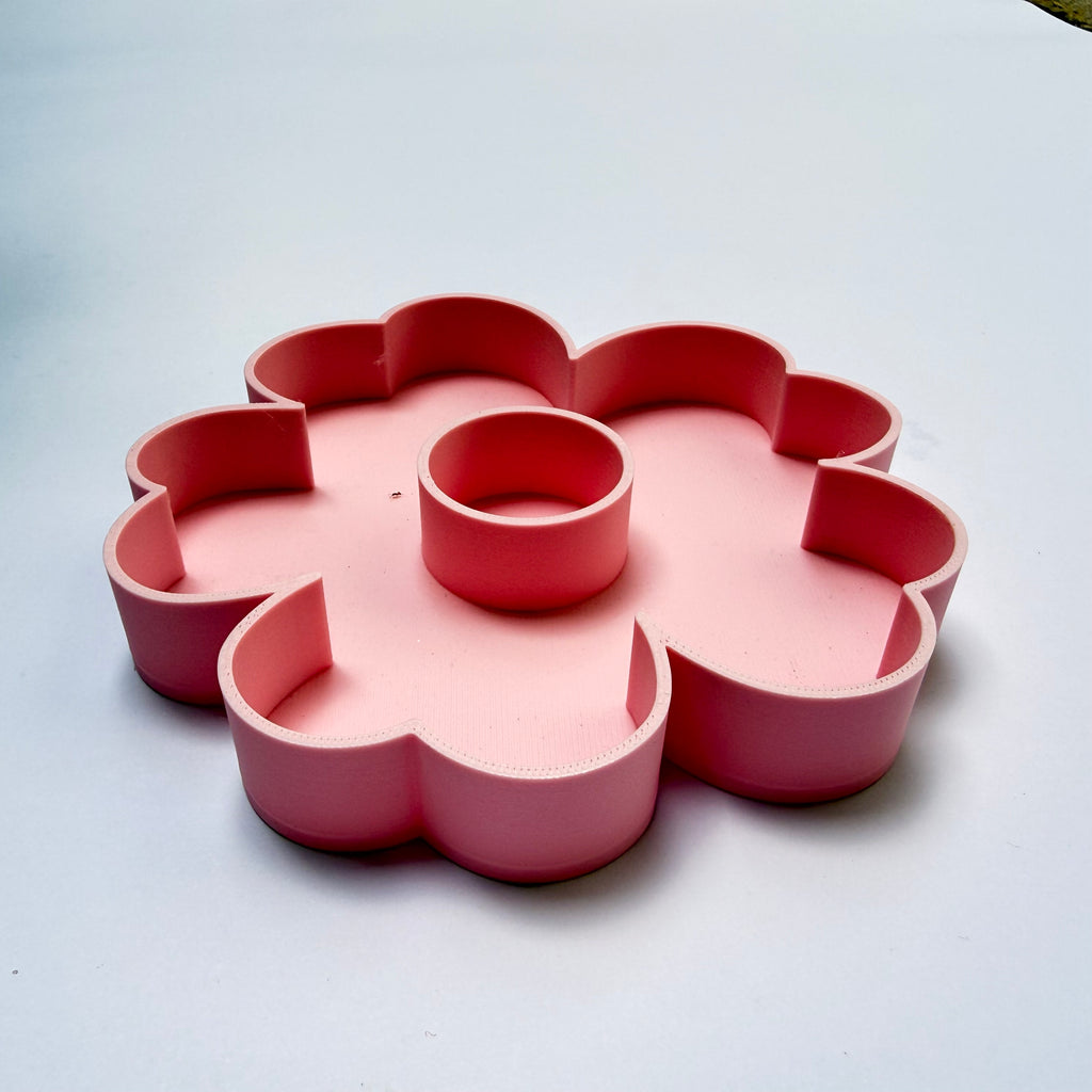 Flower sensory tray
