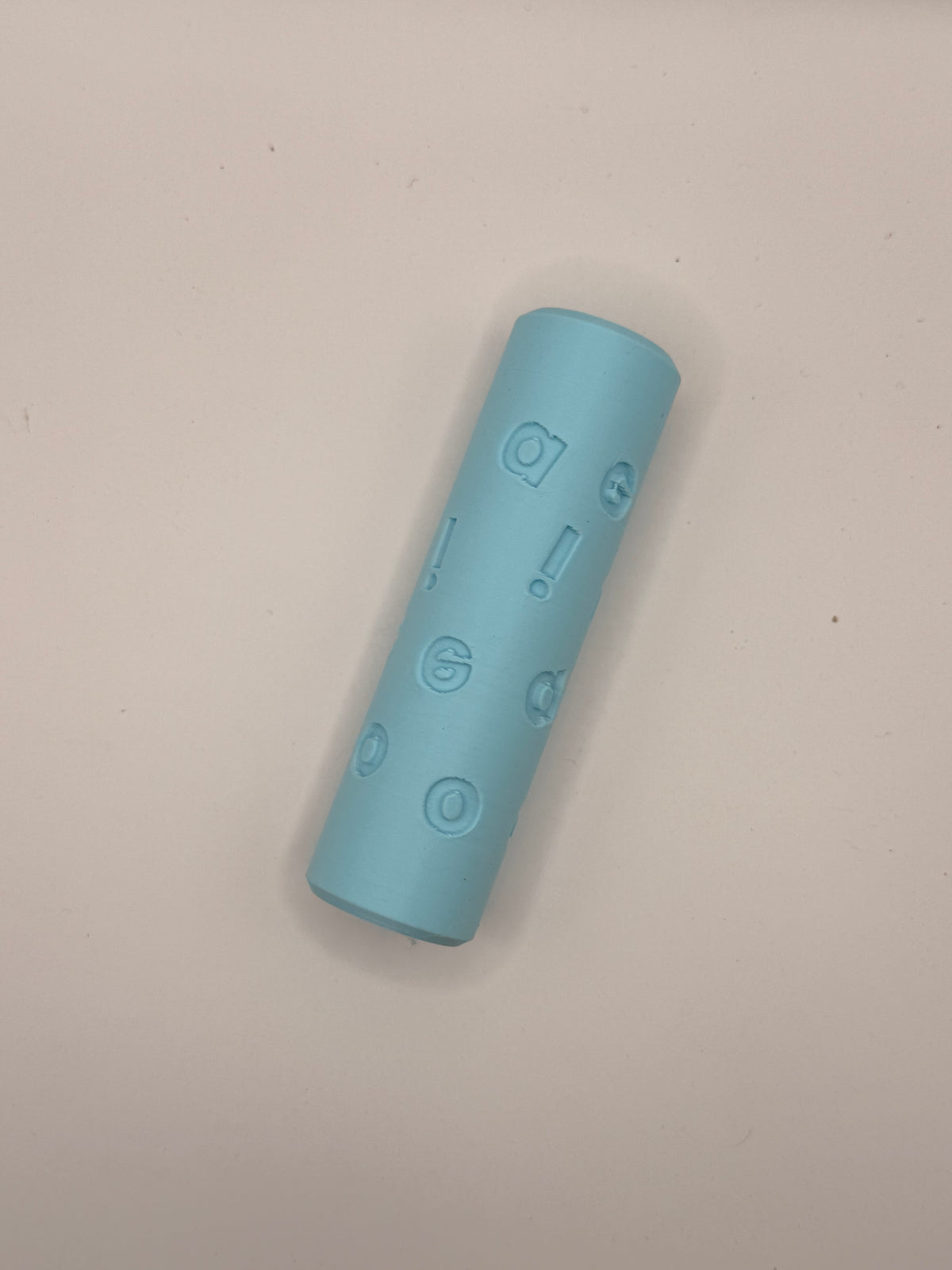 Rodillos sensoriales para plasticina — letras, números y palabras