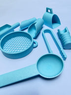 8-Piece Sand Tool Sensory Kit