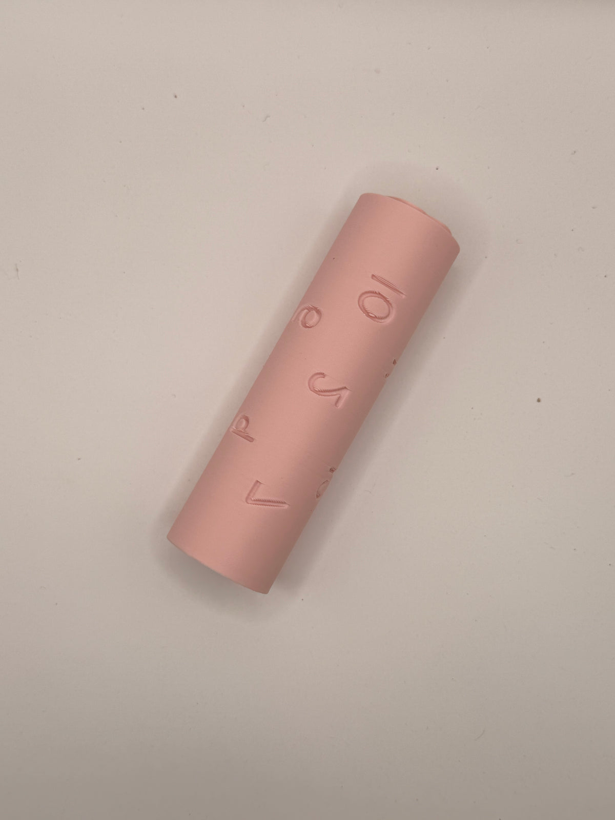 Rodillos sensoriales para plasticina — letras, números y palabras