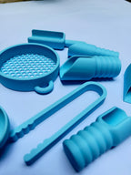 8-Piece Sand Tool Sensory Kit
