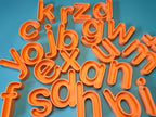 Complete sensory alphabet — lowercase letters