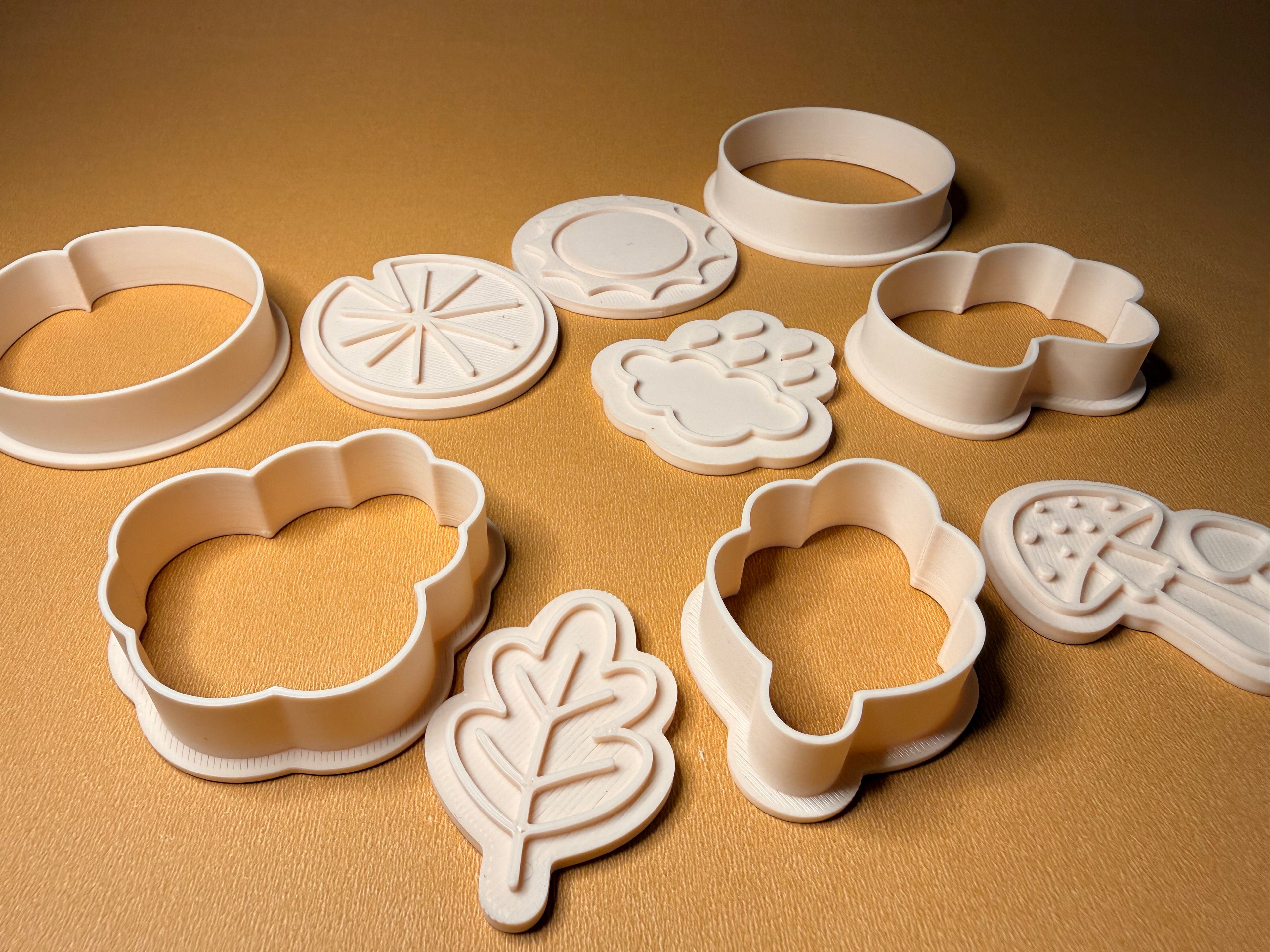 Nature Mold and Stamp Set — Spring Collection