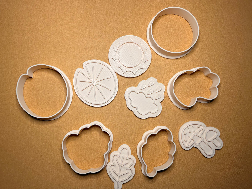 Nature Mold and Stamp Set — Spring Collection