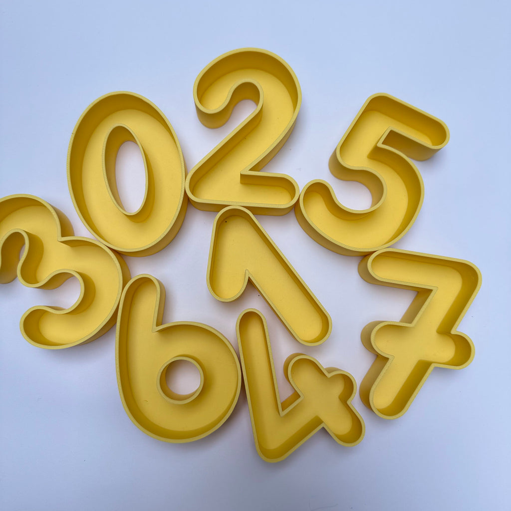 Complete sensory numbers — set from 0 to 9