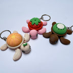 Fruity Turtle Keychain