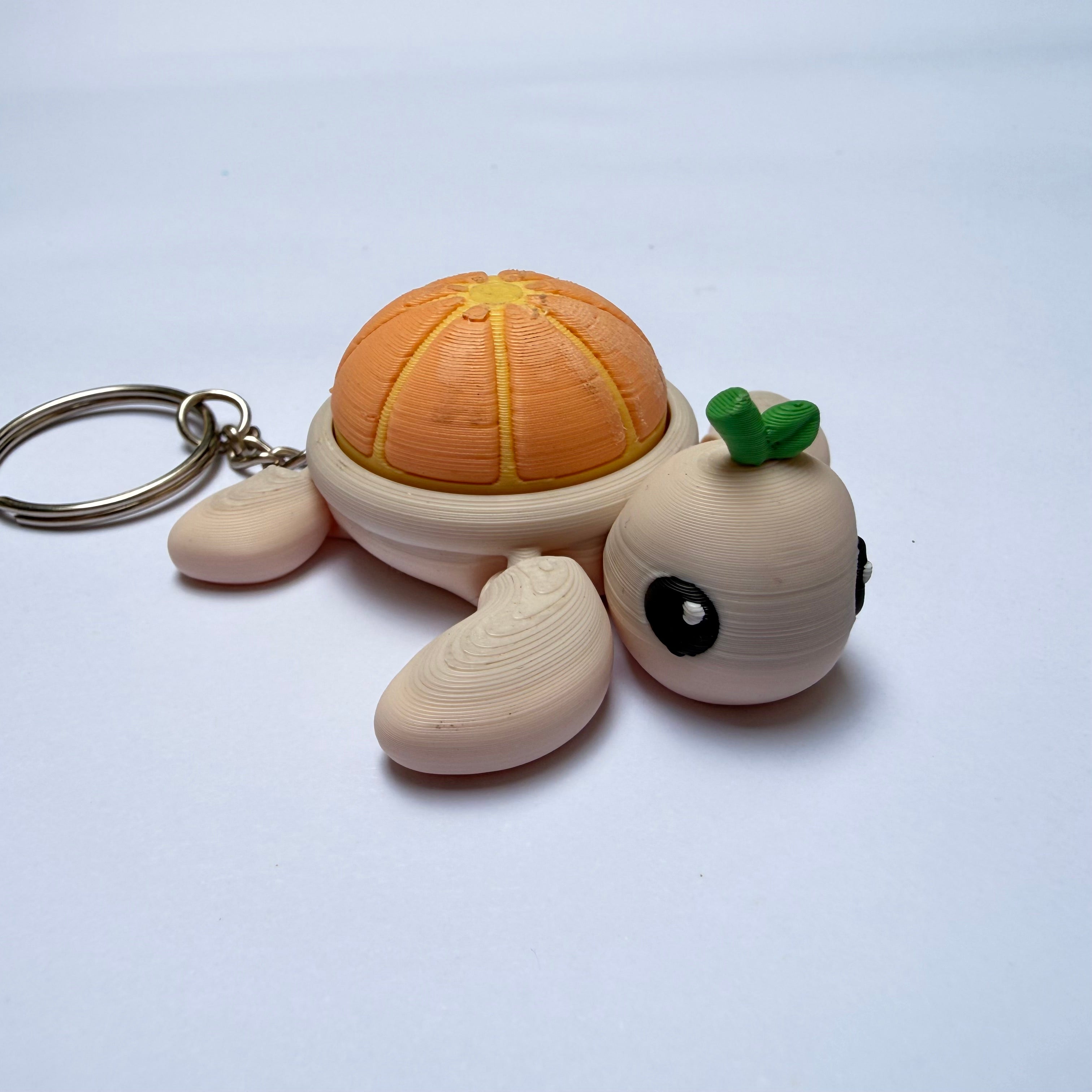 Fruity Turtle Keychain