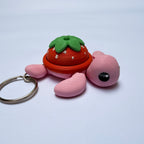 Fruity Turtle Keychain