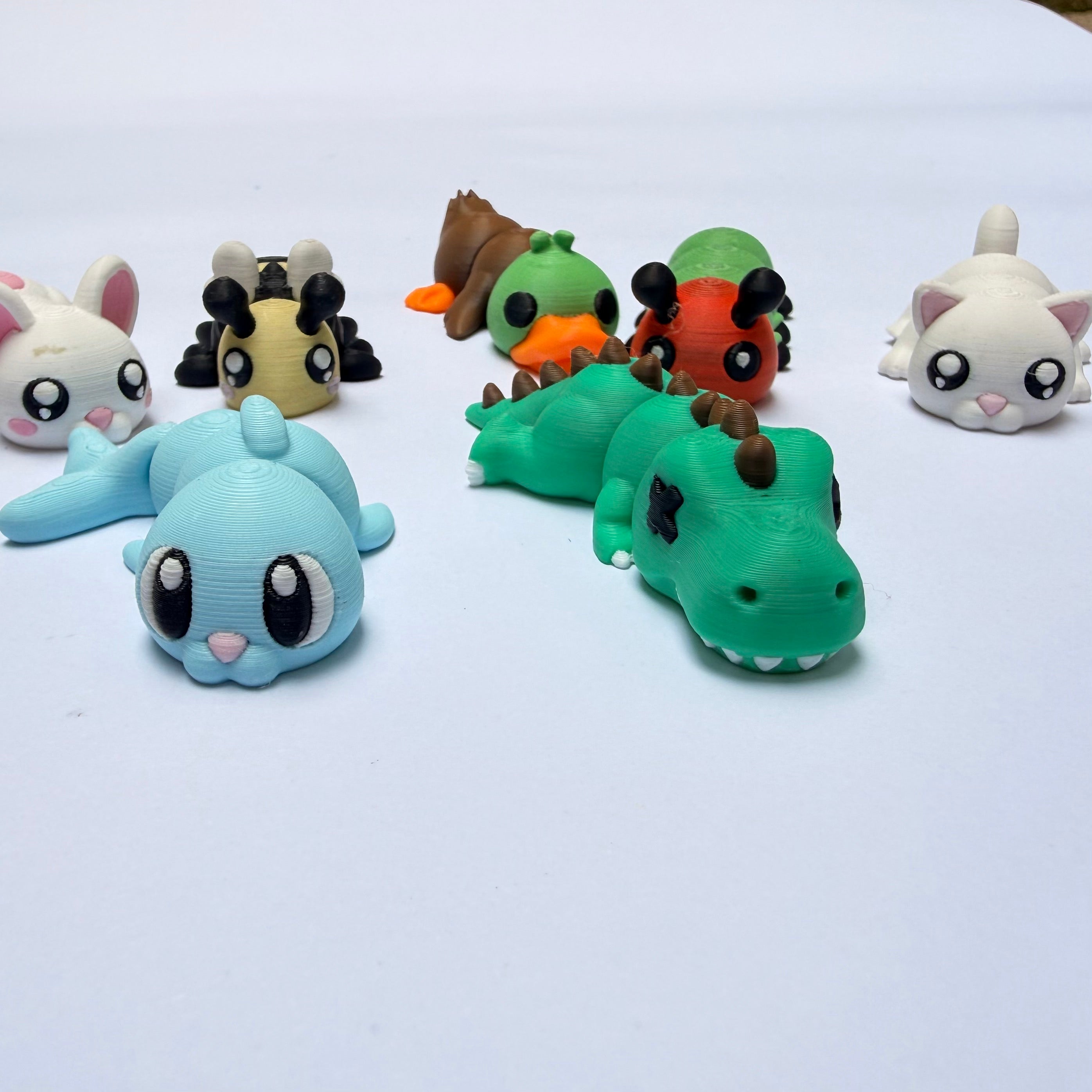 Flexible articulated animals