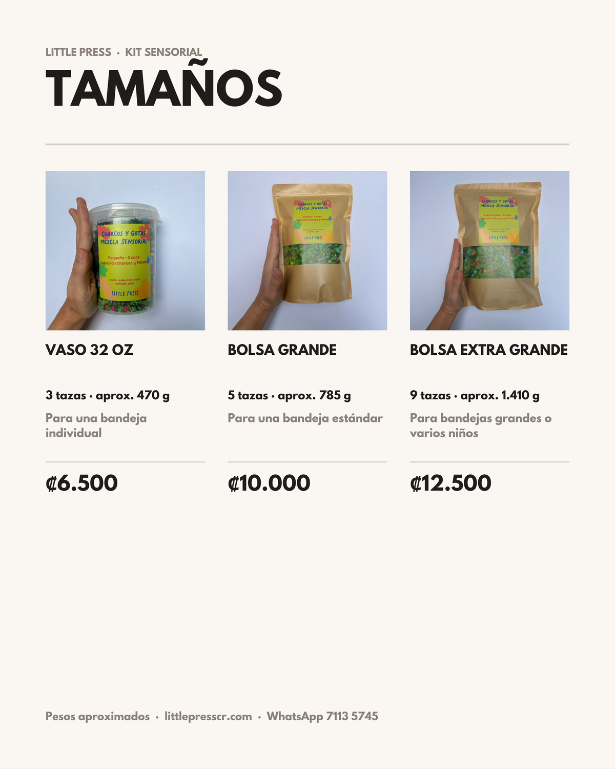 Mix Sensorial — Charcos y Gotas